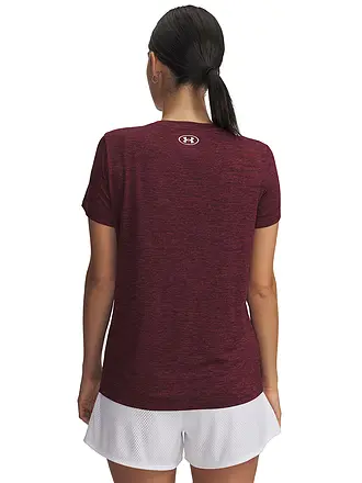 UNDER ARMOUR | T-shirt de fitness femme UA Tech™ Twist | dunkelrot